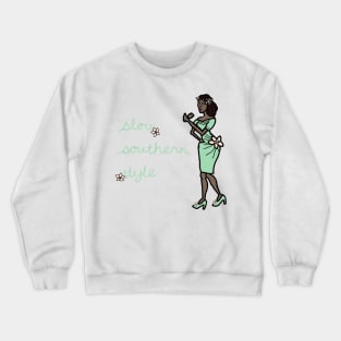 Glass Magnolia - Jazz Artist - "Slow Southern Style" Crewneck Sweatshirt